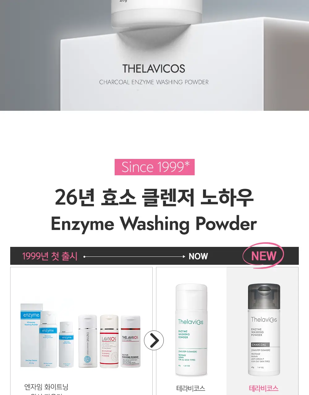 [블랙헤드/피지개선] 테라비코스 차콜 엔자임 워싱 파우더 40g 상세페이지 5